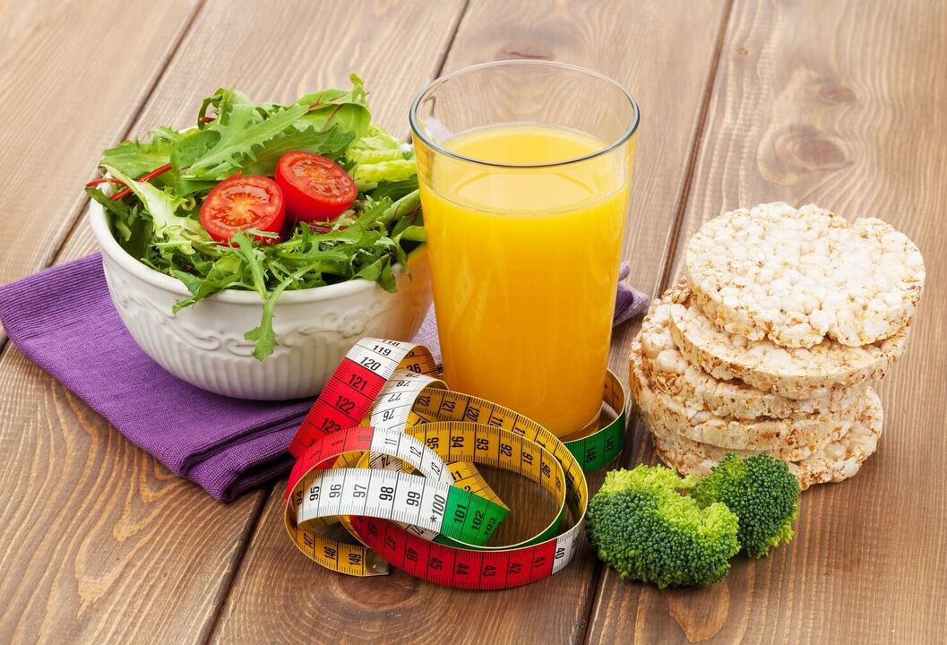 Useful proper nutrition that promotes weight loss for a month