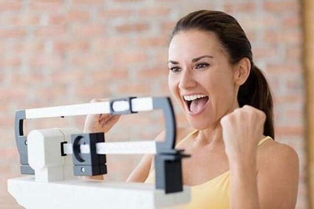 weight loss in a woman for a week