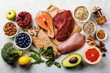 Diet for proper nutrition